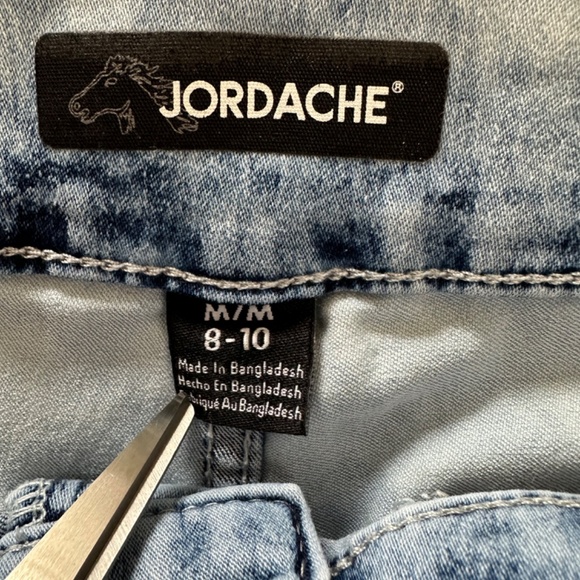 JORDACHE Hight Rise Vintage Straight Jeans Size Medium 8-10 - Picture 7 of 8